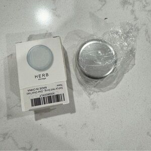 Stash Jar Herb Storage Container - Silver Ghost Train